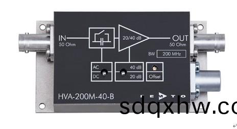 HVA係列(lie)帶寬(kuan)電壓(ya)放大器